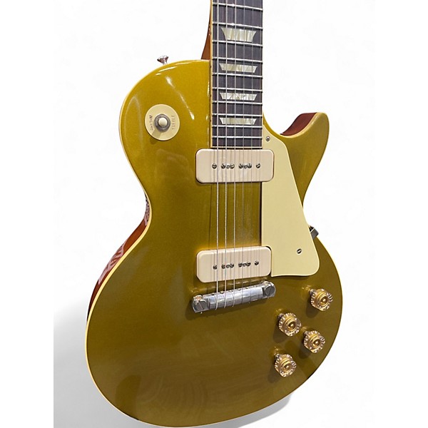 Used Gibson 1954 Reissue Les Paul Gold Top Solid Body Electric Guitar