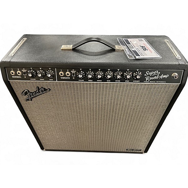 Used Fender Super Reverb 4x10 Tube Guitar Combo Amp