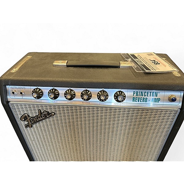 Used Fender 1968 Custom Princeton Reverb 12W 1x10 Tube Guitar Combo Amp