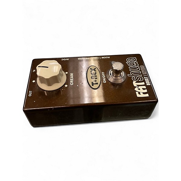 Used T-Rex Engineering Fat Shuga Boost With Reverb Effect Pedal