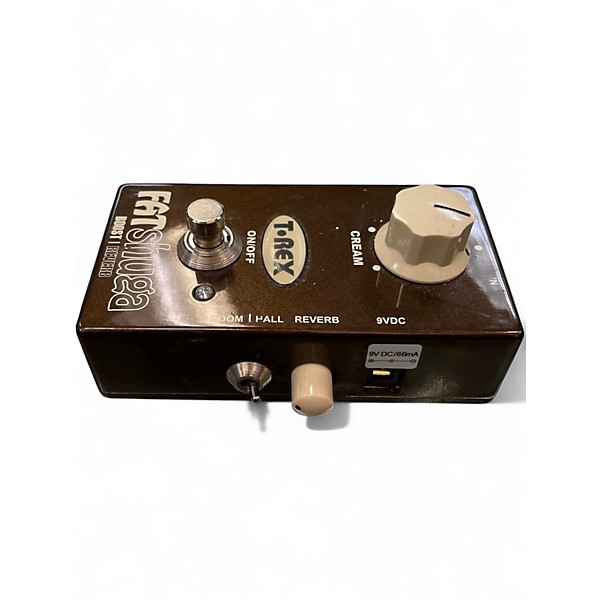 Used T-Rex Engineering Fat Shuga Boost With Reverb Effect Pedal