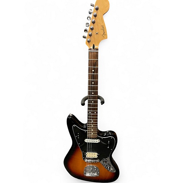Used Fender Player Jaguar 3 Tone Sunburst Solid Body Electric Guitar