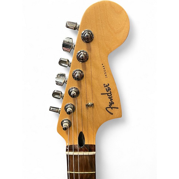 Used Fender Player Jaguar 3 Tone Sunburst Solid Body Electric Guitar