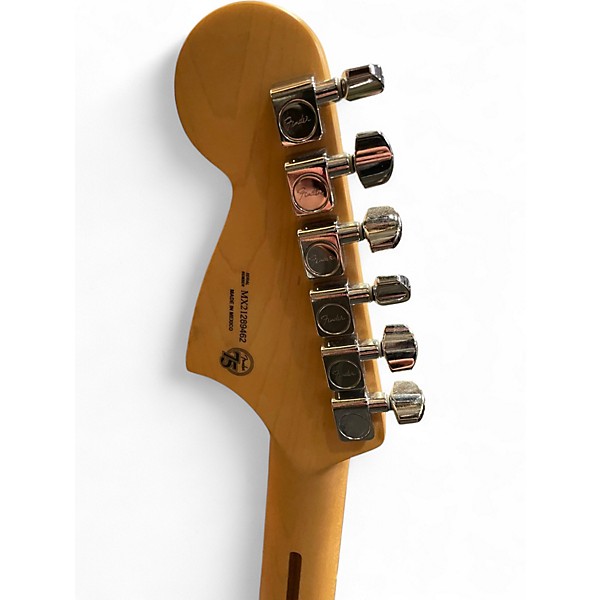 Used Fender Player Jaguar 3 Tone Sunburst Solid Body Electric Guitar