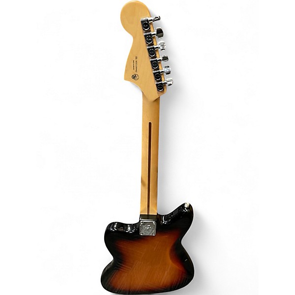 Used Fender Player Jaguar 3 Tone Sunburst Solid Body Electric Guitar