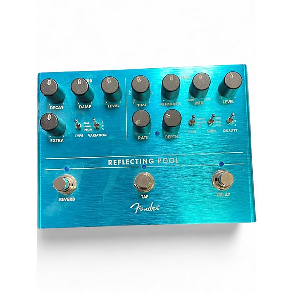 Used Fender REFLECTING POOL Effect Pedal