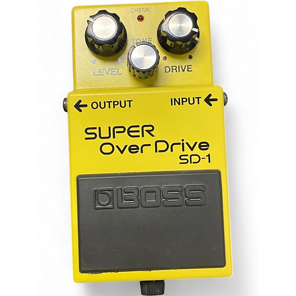 Used BOSS SD1 Super Overdrive Effect Pedal