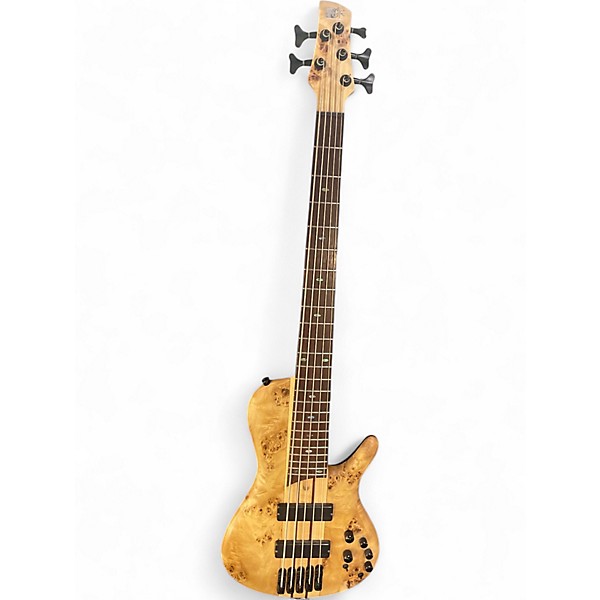 Used Ibanez SRSC805 Natural Electric Bass Guitar