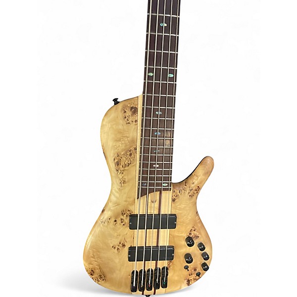 Used Ibanez SRSC805 Natural Electric Bass Guitar