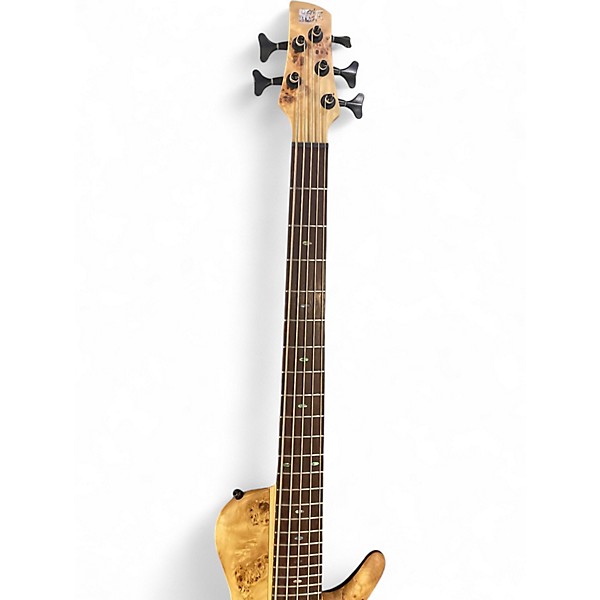 Used Ibanez SRSC805 Natural Electric Bass Guitar