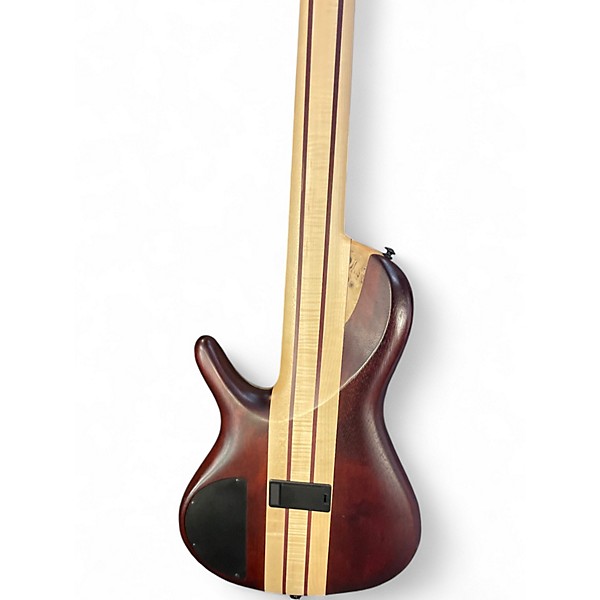 Used Ibanez SRSC805 Natural Electric Bass Guitar