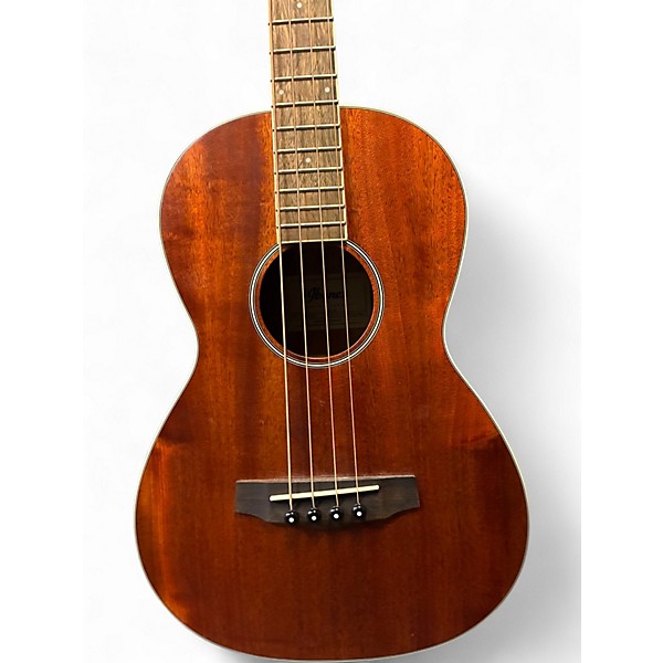 Used Ibanez PNB14E-OPN Natural Acoustic Bass Guitar Natural