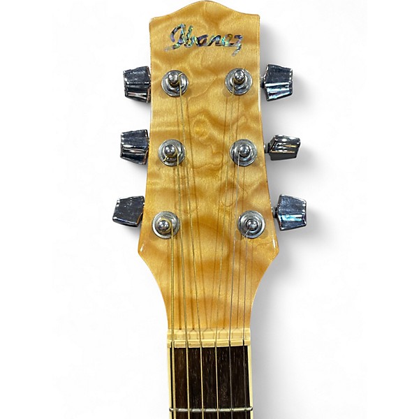 Used Ibanez EW20QME Trans Amber Acoustic Electric Guitar