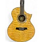 Used Ibanez EW20QME Trans Amber Acoustic Electric Guitar