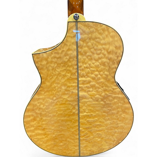 Used Ibanez EW20QME Trans Amber Acoustic Electric Guitar
