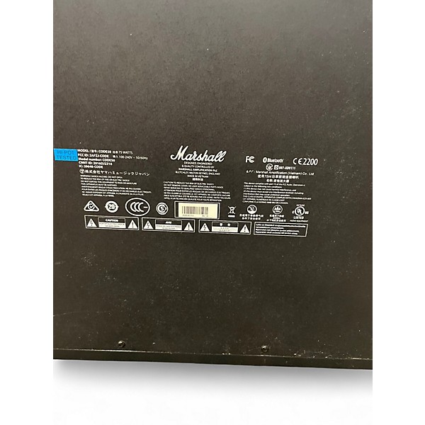 Used Marshall CODE 50W 1x12 Guitar Combo Amp