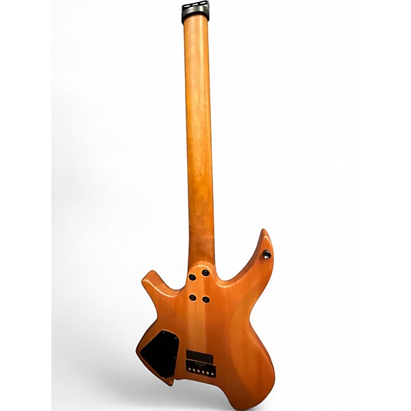 Used Donner HLX500 NATURAL WOOD Solid Body Electric Guitar