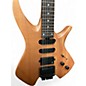 Used Donner HLX500 NATURAL WOOD Solid Body Electric Guitar