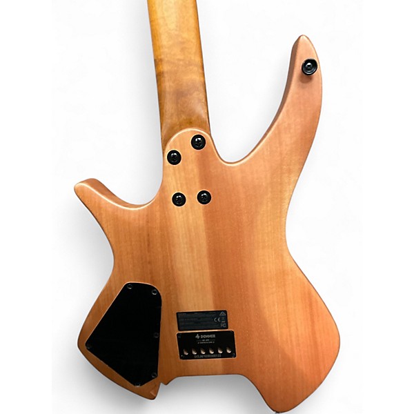Used Donner HLX500 NATURAL WOOD Solid Body Electric Guitar