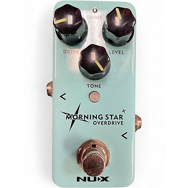 Used NUX Morning Star overdrive Effect Pedal