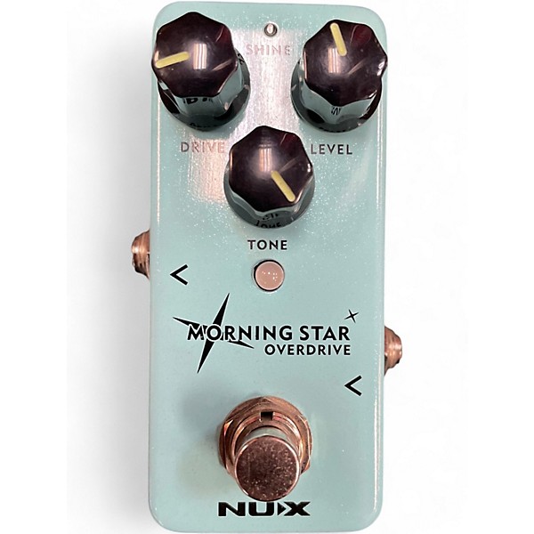 Used NUX Morning Star overdrive Effect Pedal