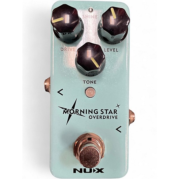 Used NUX Morning Star overdrive Effect Pedal
