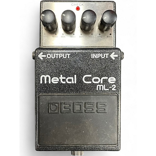 Used BOSS ML2 Metal Core Distortion Effect Pedal