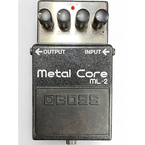 Used BOSS ML2 Metal Core Distortion Effect Pedal