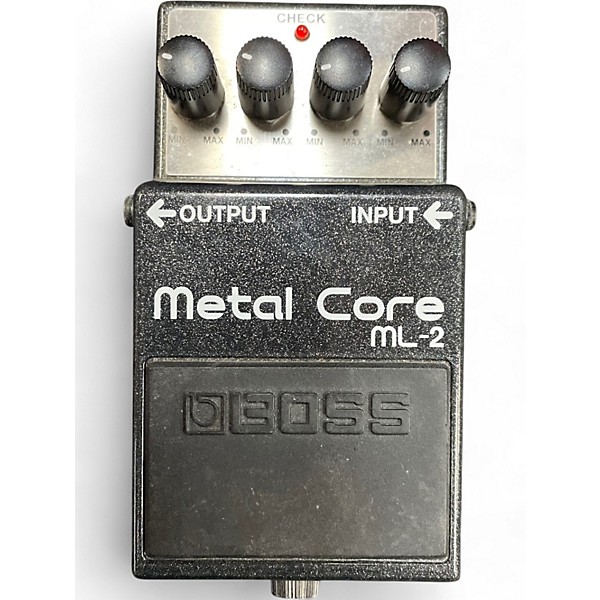 Used BOSS ML2 Metal Core Distortion Effect Pedal