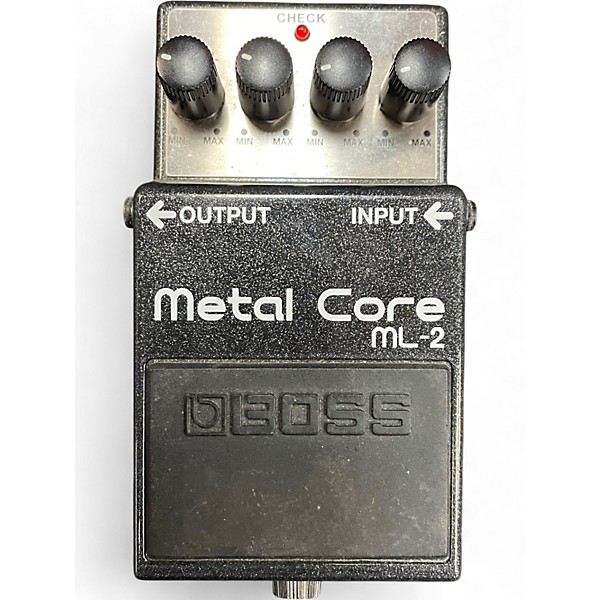 Used BOSS ML2 Metal Core Distortion Effect Pedal