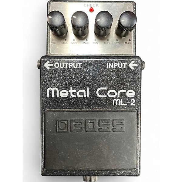 Used BOSS ML2 Metal Core Distortion Effect Pedal