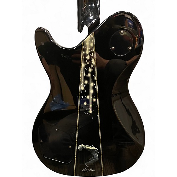 Used Keith Urban Nightstar Black Solid Body Electric Guitar