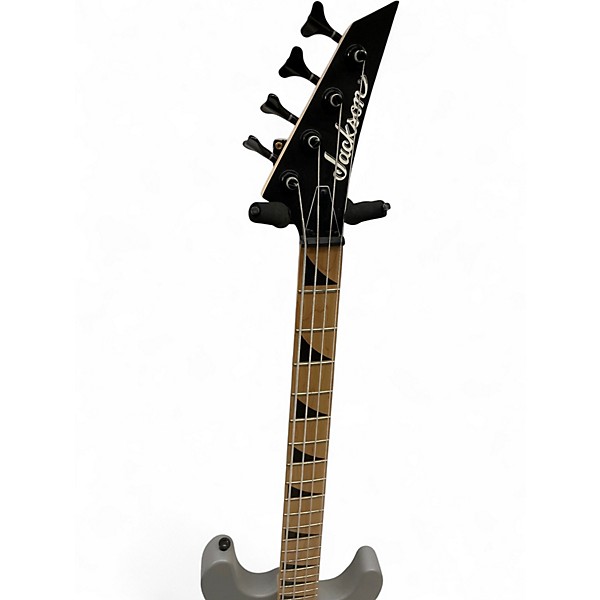 Used Jackson JS1M Concert Bass Satin Gray Electric Bass Guitar