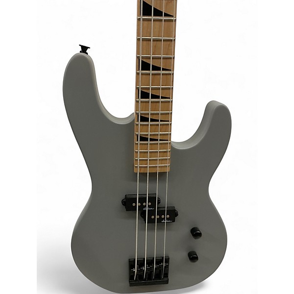 Used Jackson JS1M Concert Bass Satin Gray Electric Bass Guitar
