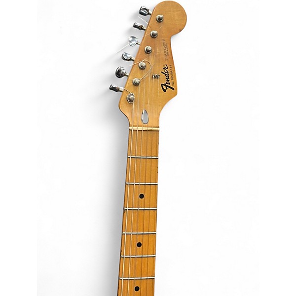 Used Fender Standard Stratocaster Arctic White Solid Body Electric Guitar