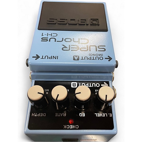 Used BOSS CH1 Super Chorus Effect Pedal