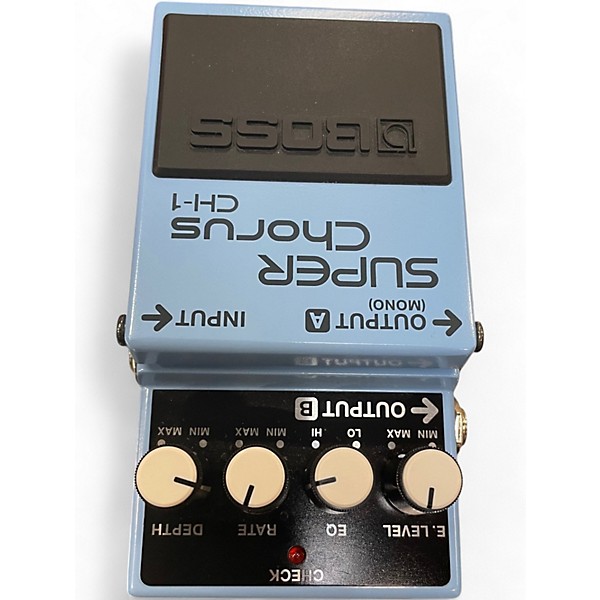 Used BOSS CH1 Super Chorus Effect Pedal
