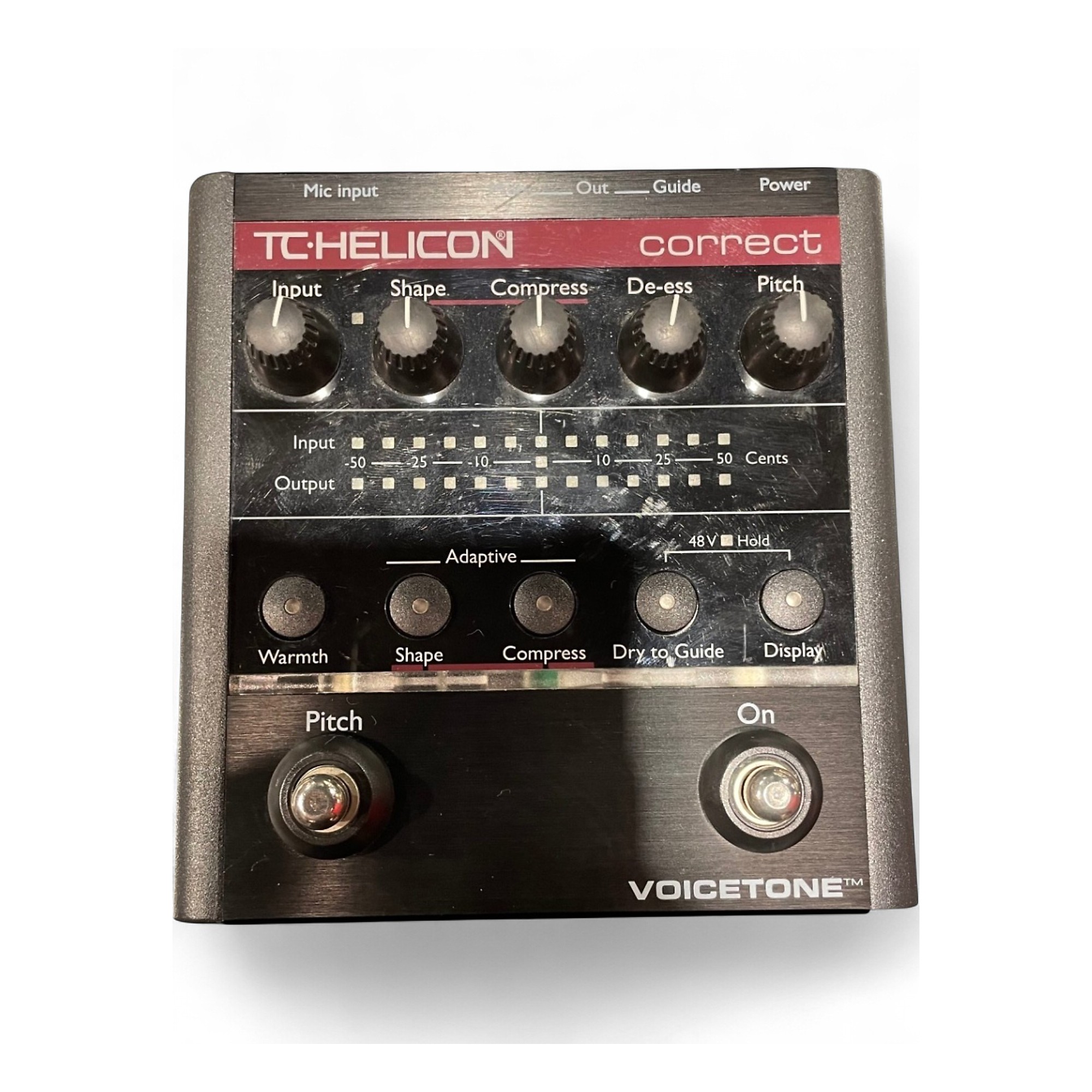 Used TC Helicon VoiceTone Correct Vocal Processor | Guitar Center