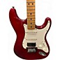 Used 2006 Fender STD STRATOCASTER Trans Red Solid Body Electric Guitar