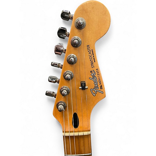 Used 2006 Fender STD STRATOCASTER Trans Red Solid Body Electric Guitar