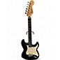 Used Squier AFFINITY SERIES STRATOCASTER BLACK Solid Body Electric Guitar thumbnail