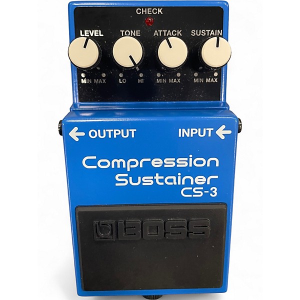 Used BOSS CS3 Compressor Sustainer Effect Pedal
