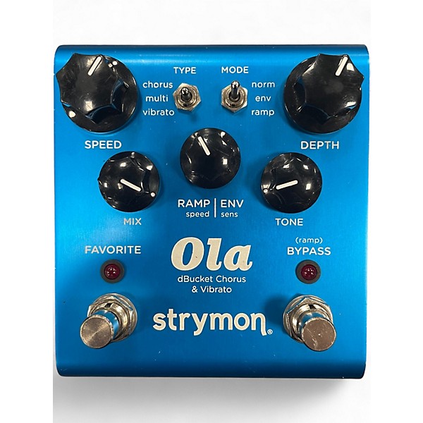 Used Strymon Ola dBucket Chorus and Vibrato Effect Pedal