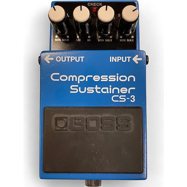 Used BOSS CS3 Compressor Sustainer Effect Pedal
