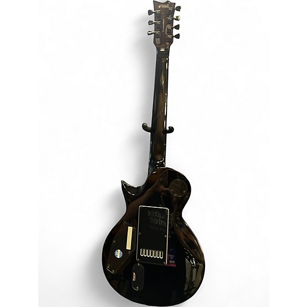 Used ESP LTD EC-1007 DELUXE BLACK Solid Body Electric Guitar