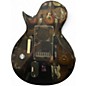 Used ESP LTD EC-1007 DELUXE BLACK Solid Body Electric Guitar