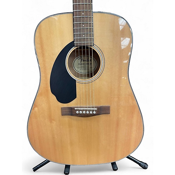 Used Fender CD60S Natural Acoustic Guitar