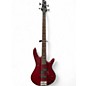 Used Ibanez GSR200 Trans Crimson Red Electric Bass Guitar thumbnail