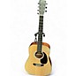 Used Martin DREADNOUGHT JUNIOR Natural Acoustic Electric Guitar thumbnail