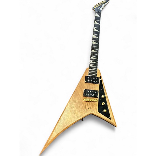 Used Jackson Rhoads JS32T FSR Natural Oil Solid Body Electric Guitar